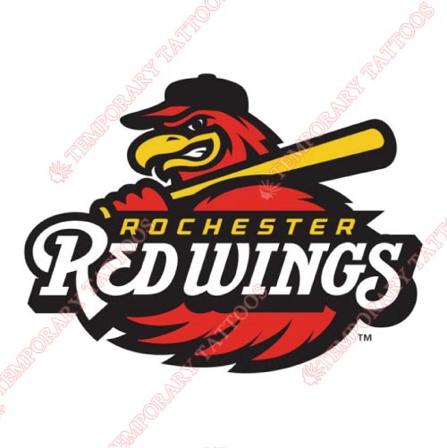Rochester Red Wings Customize Temporary Tattoos Stickers NO.8006